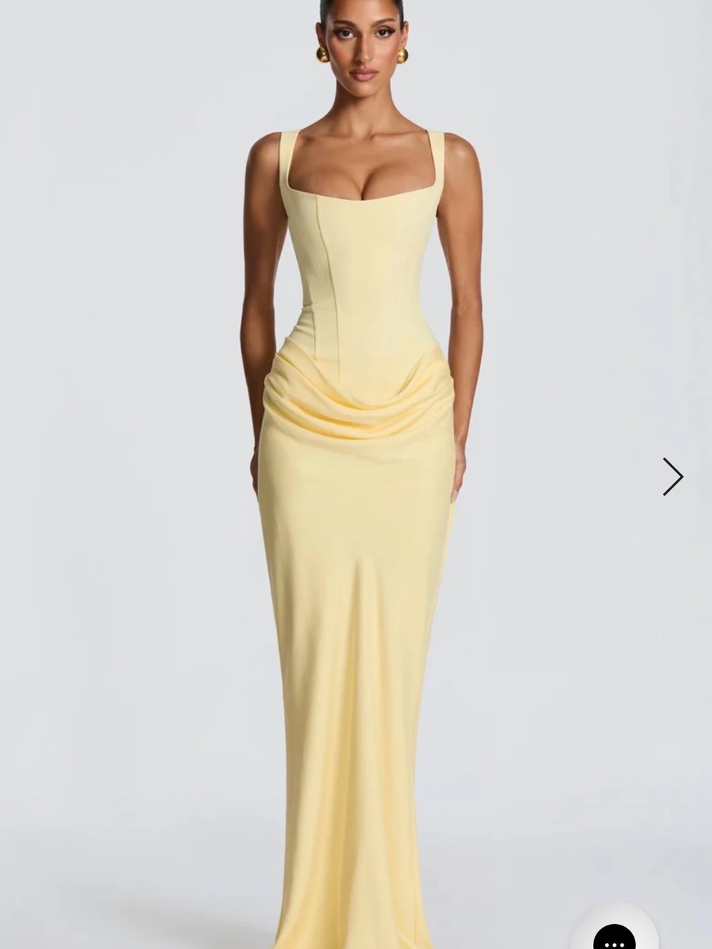 Babyboo Cornelia maxi dress - lemon